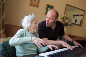 An example of music therapy activities in action