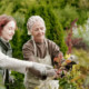 Image of gardening with older women, living with dementia